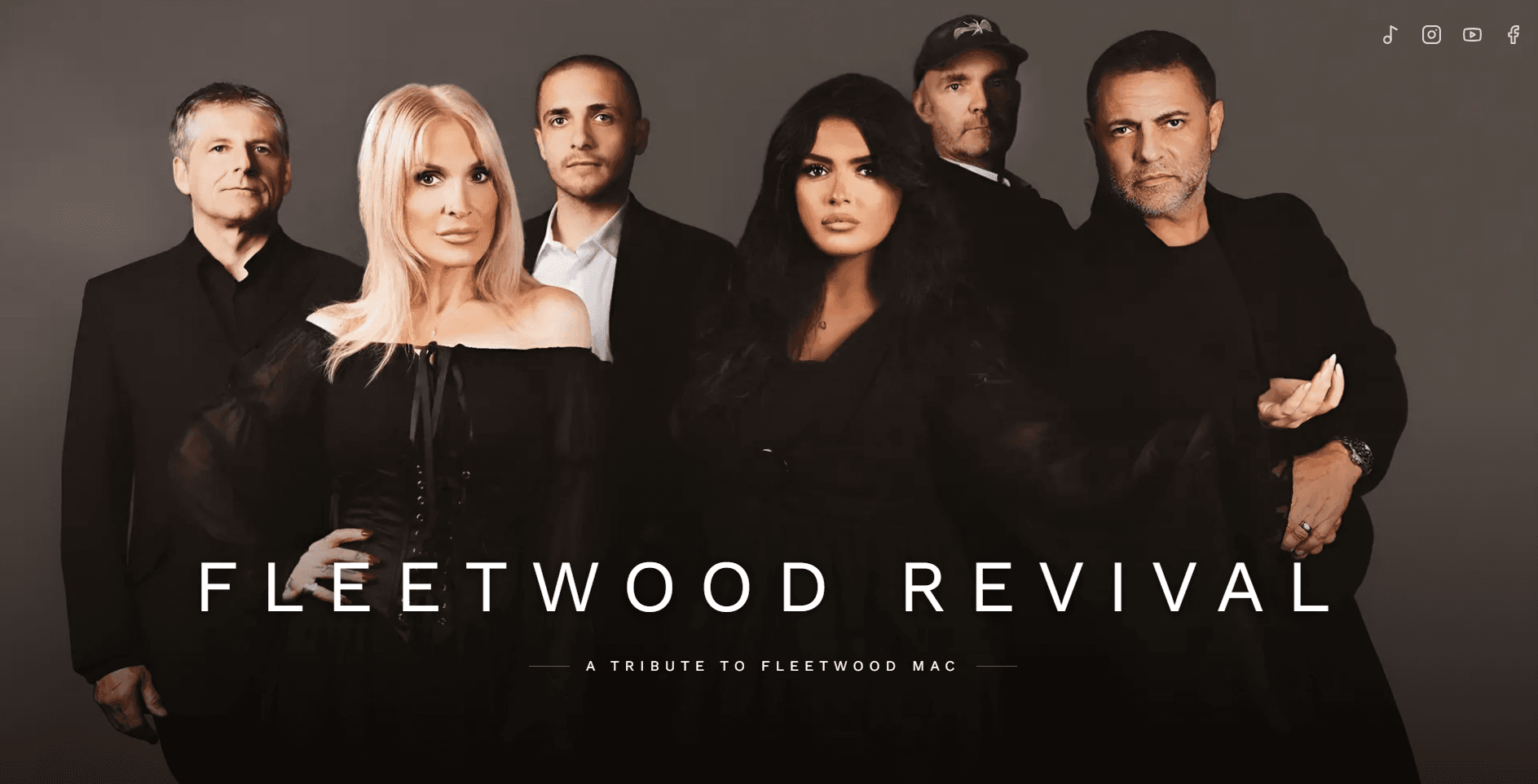 Fleetwood Revival - Fleetwood Mac tribute band website built with Next.js
